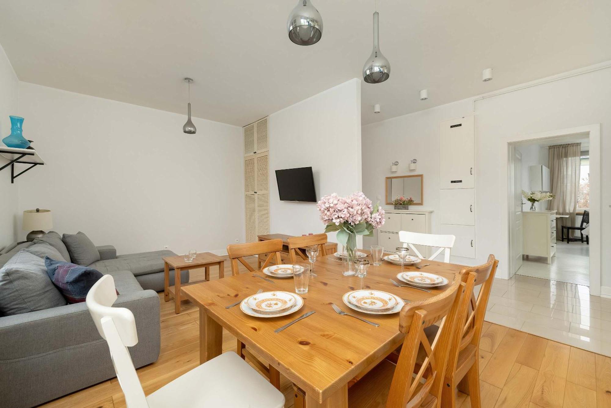 Pawlowa Stylish Apartment With Balcony & Home Office Wroclaw By Noclegi Renters Extérieur photo