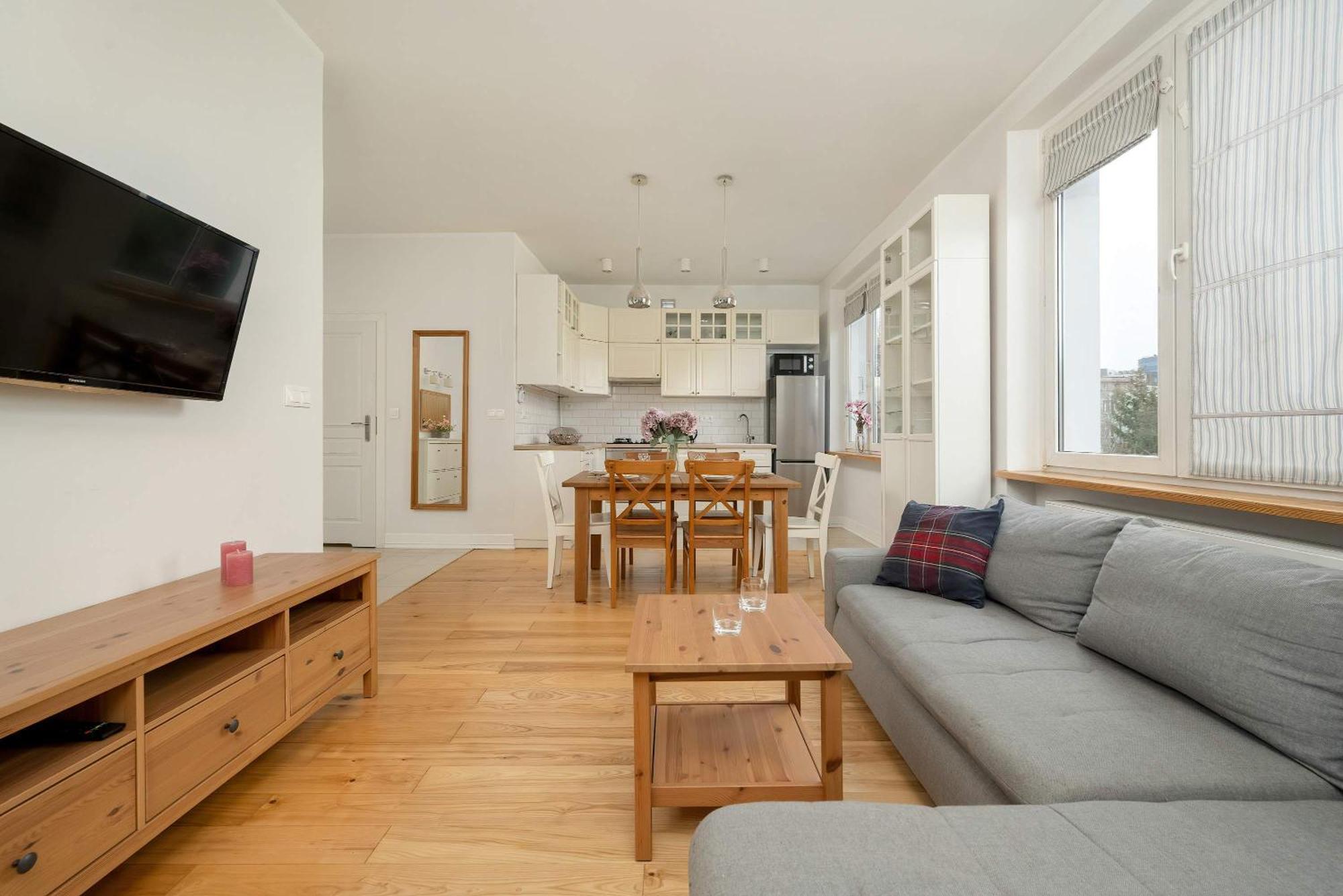 Pawlowa Stylish Apartment With Balcony & Home Office Wroclaw By Noclegi Renters Extérieur photo